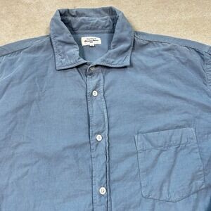Hartford Alternative Classics Corduroy Shirt Men's XXL Button Up Longsleeve